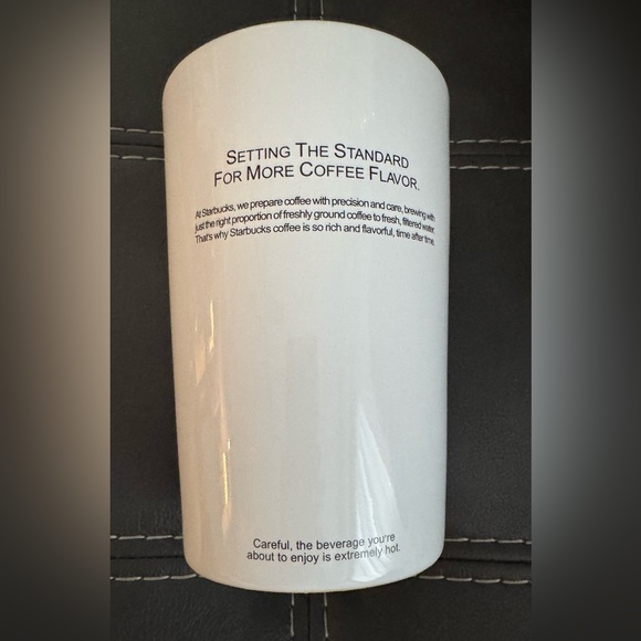 Vintage Starbucks Barista White Ceramic Jar 2000 kitchen decor - Picture 4 of 6